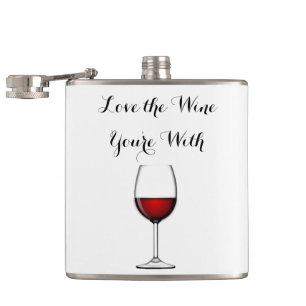 Love the Wine You're With Flask