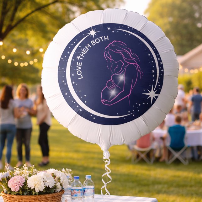 Love Them Both Pro-Life Faith-Based Event Balloon (Creator Uploaded)