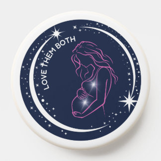 Love Them Both Pro-Life Faith-Based PopSocket