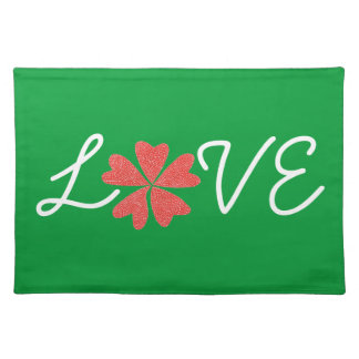 Love Theme Christmas Placemat