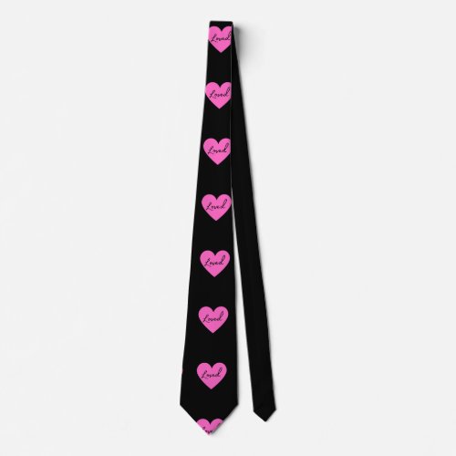 Love Themed Loved Tie 