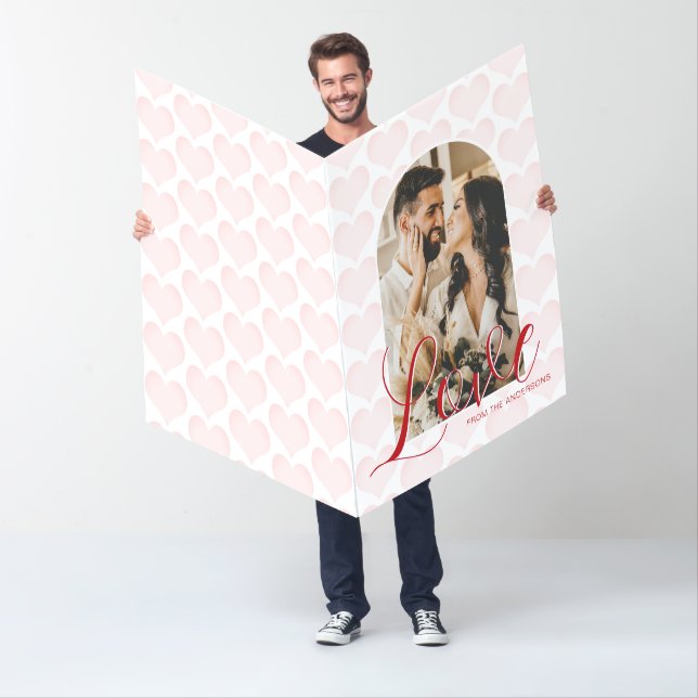 Love-themed Valentine's Day Big Photo Card (In Situ)