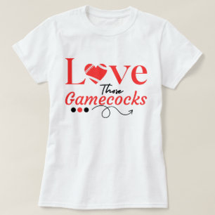 Love those Gamecocks Football Spirit,southern vibe T-Shirt