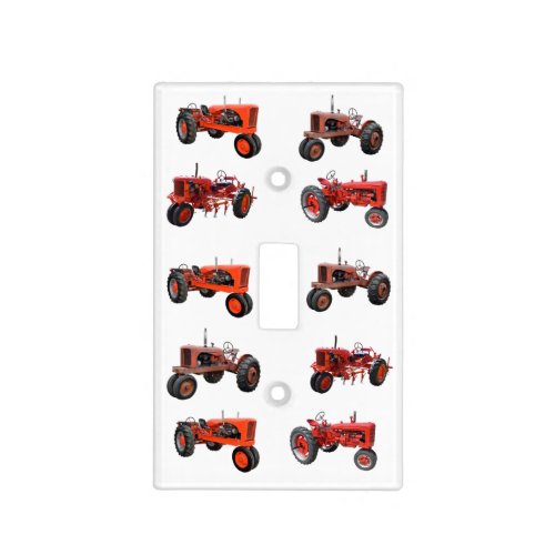 Love Those Old Red Tractors Light Switch Cover