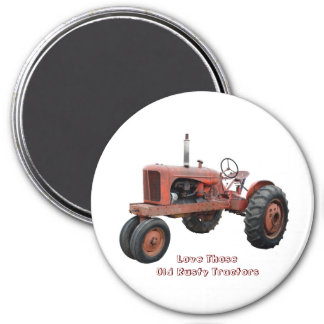 Love Those Old Rusty Tractors Magnet