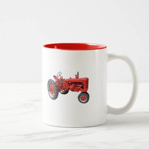Love Those Old Tractors Two_Tone Coffee Mug