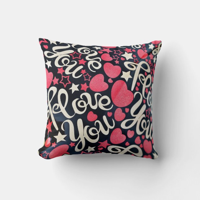 Love Throw Pillow (Front)