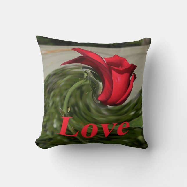 Love..... Throw Pillow (Front)