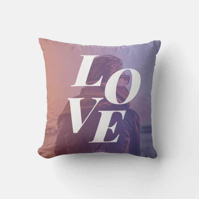 Love Throw Pillow (Front)
