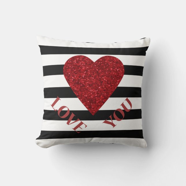 Love Throw Pillow (Front)