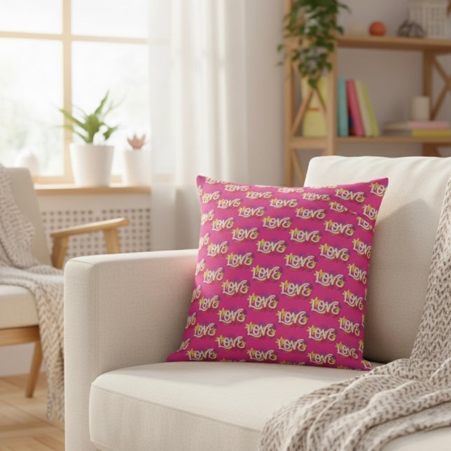 LOVE THROW PILLOW (Creator Uploaded)