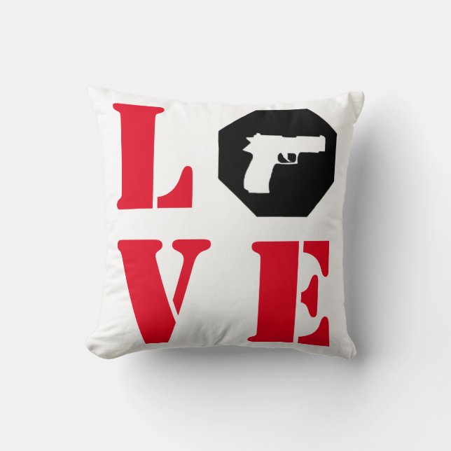 LOVE THROW PILLOW (Front)