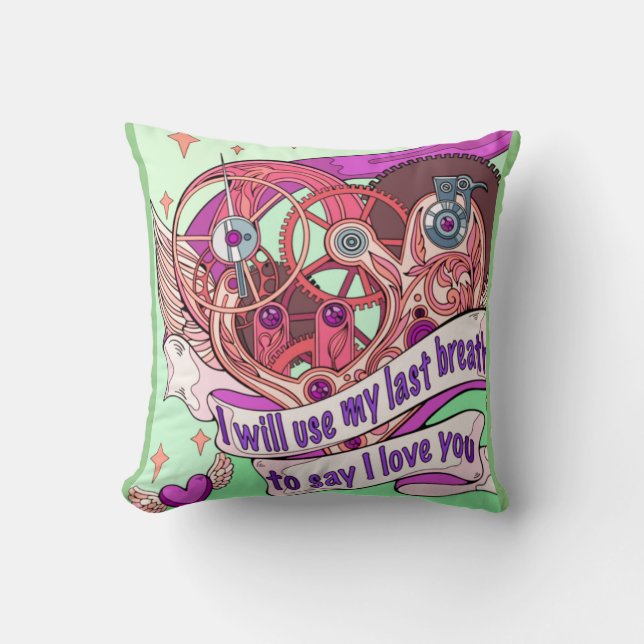 Love Throw Pillow (Front)