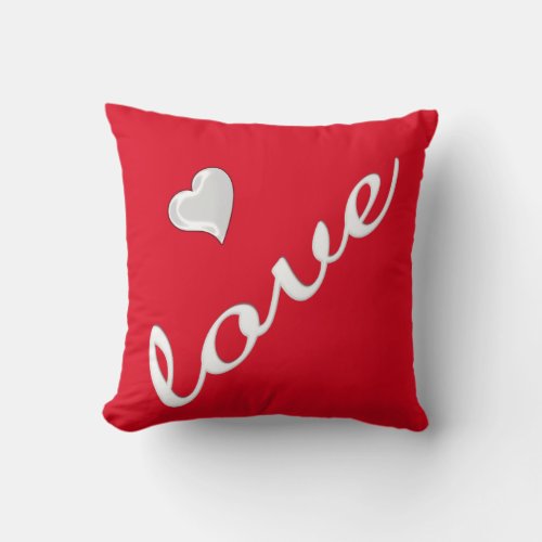 Love Throw Pillow