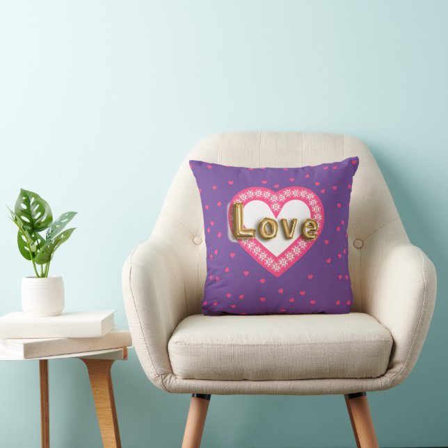 love throw pillow (Chair)