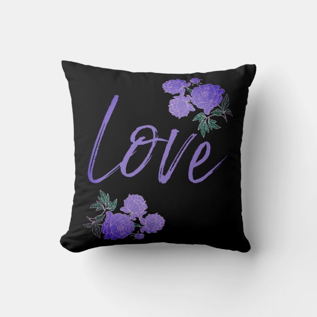 Love Throw Pillow (Front)