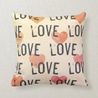 Love Throw Pillow