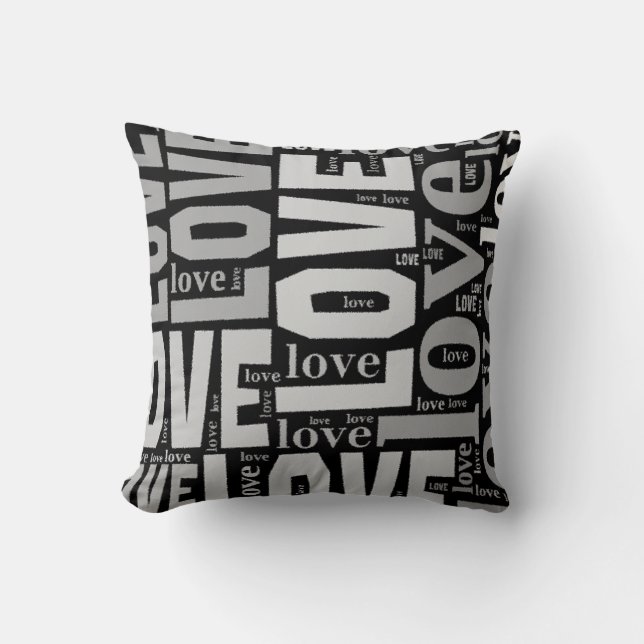 LOVE THROW PILLOW (Front)