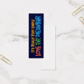 Love Thy Neighbor Bookmark - (Office)
