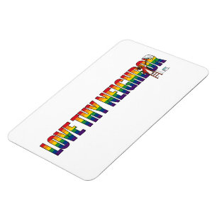 Love Thy Neighbor Magnet