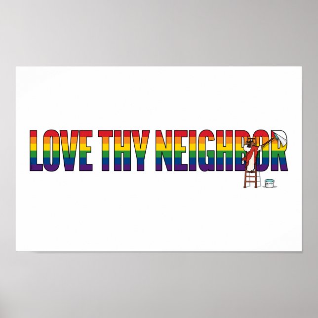 Love Thy Neighbor Poster (Front)