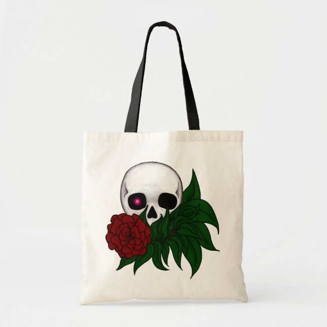 Love Thy Skull Tote Bag (Front)