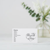 Love Thy Trainer Business Card (Standing Front)