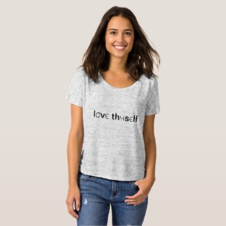 Love Thyself T-shirt by Htawq