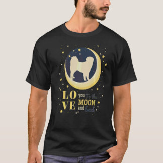 Love Tibetan Mastiff Do Khyi Dog To The Moon T-Shirt