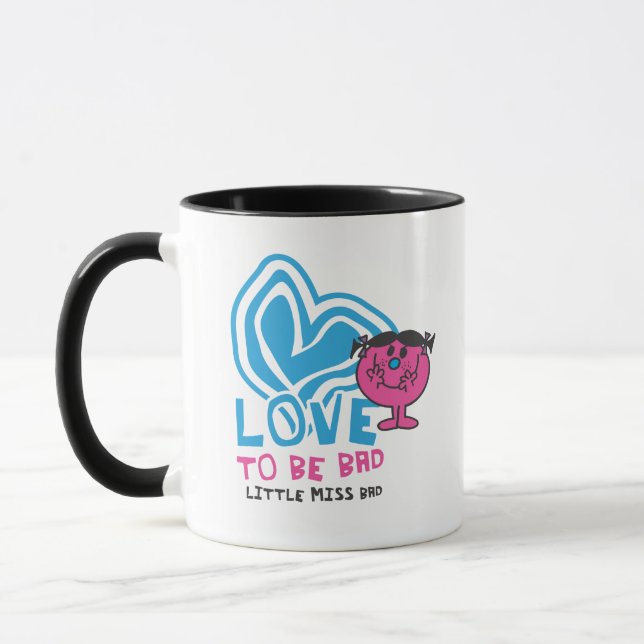 Love To Be Bad | Deformed Heart Mug (Left)