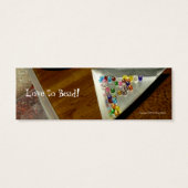 Love to Bead! Bookmark (Back)