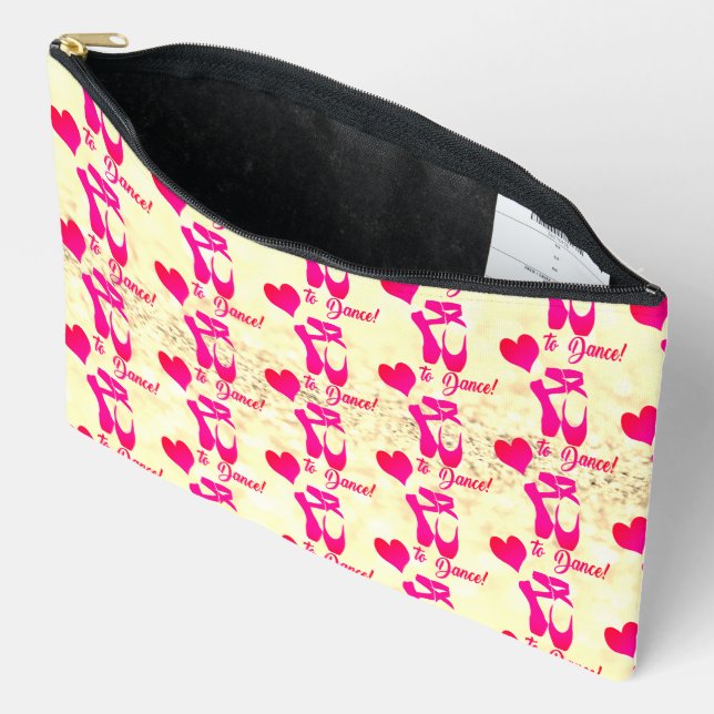 Love To Dance  Accessory Pouch (Open)