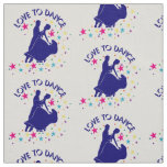 Love to dance fabric