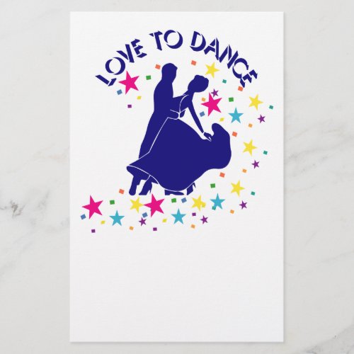 Love to dance flyer