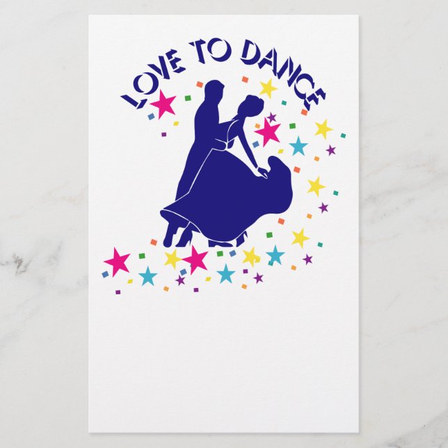 Love to dance flyer (Front)
