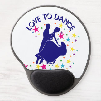Love to dance gel mouse pad