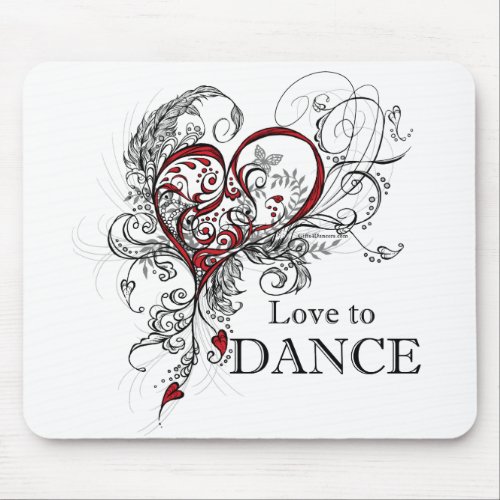 Love to Dance Mousepad