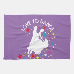 Love to dance towel