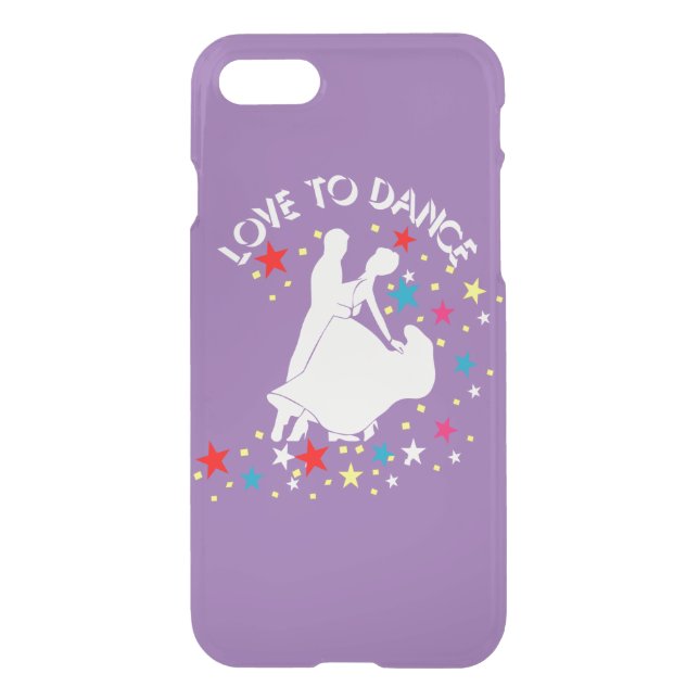 Love to dance uncommon iPhone case (Back)