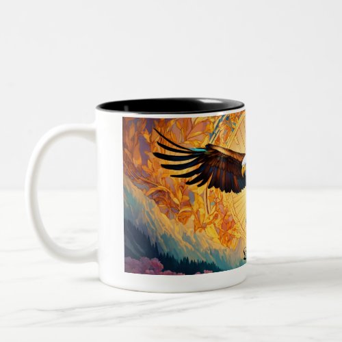 Love to fly Mug Two_Tone Coffee Mug