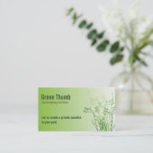 Love to Landscape? Business Card (Standing Front)