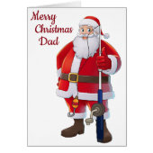 **LOVE TO MY FAVORITE DAD FISHERMAN** AT CHRISTMAS (Front)