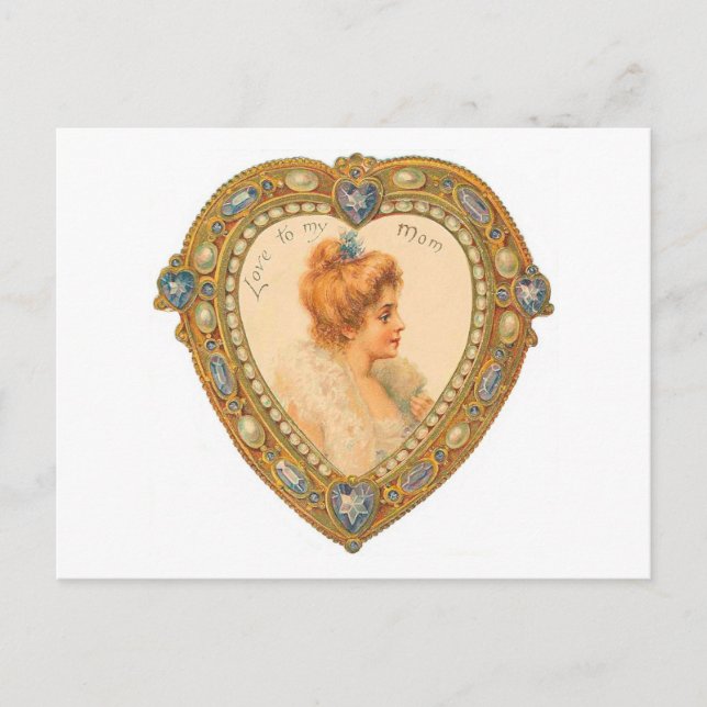 Love to my Mom Postcard (Front)