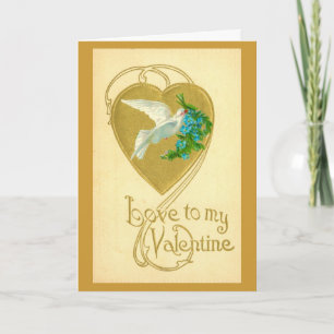 Love To My Valentine - Card