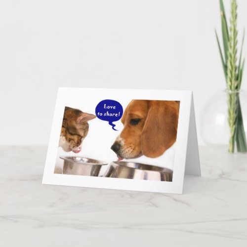 LOVE TO SHARE CONGRATS ON ADOPTIONNEW BABY CARD