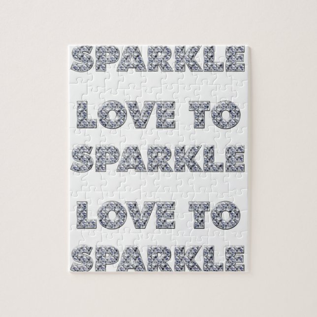Love To Sparkle Jigsaw Puzzle (Vertical)