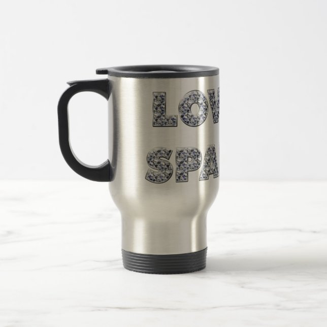 Love To Sparkle Travel Mug (Left)
