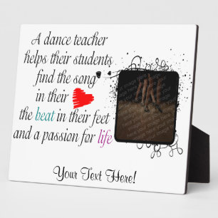 Love to Teach Dance Plaque