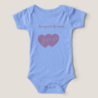 love to the moon and back  infant t-shirt