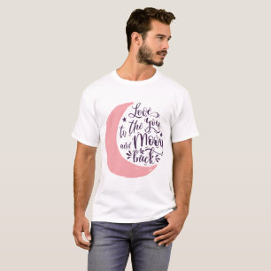 Love To The Moon Back Valentine's Quest T-Shirt